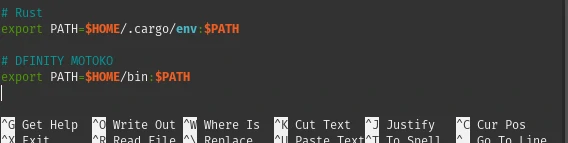 Motoko Bashrc Edit Bashrc Edit for Linux
